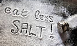 Salt intake limit